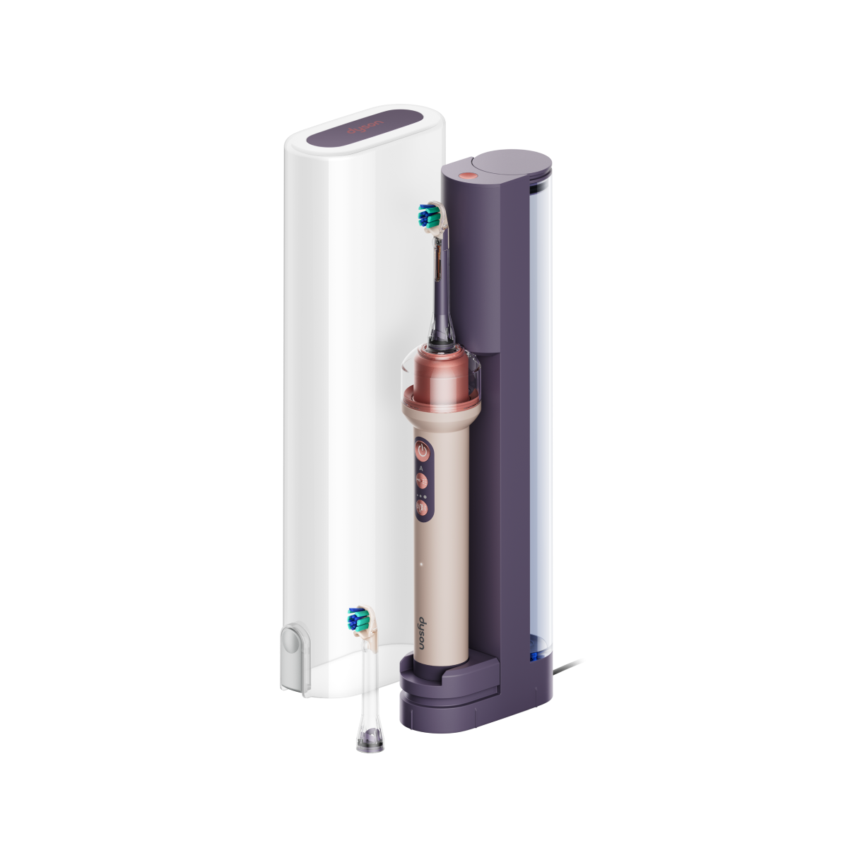 Dyson CameraJet Glowenna Electric Toothbrush with Flosser - Ceramic Pink